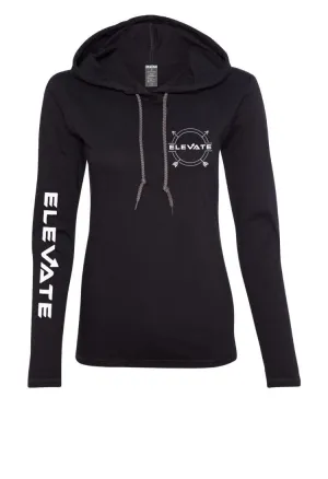 Womens Lightweight Long Sleeve - Black/ Dark Grey