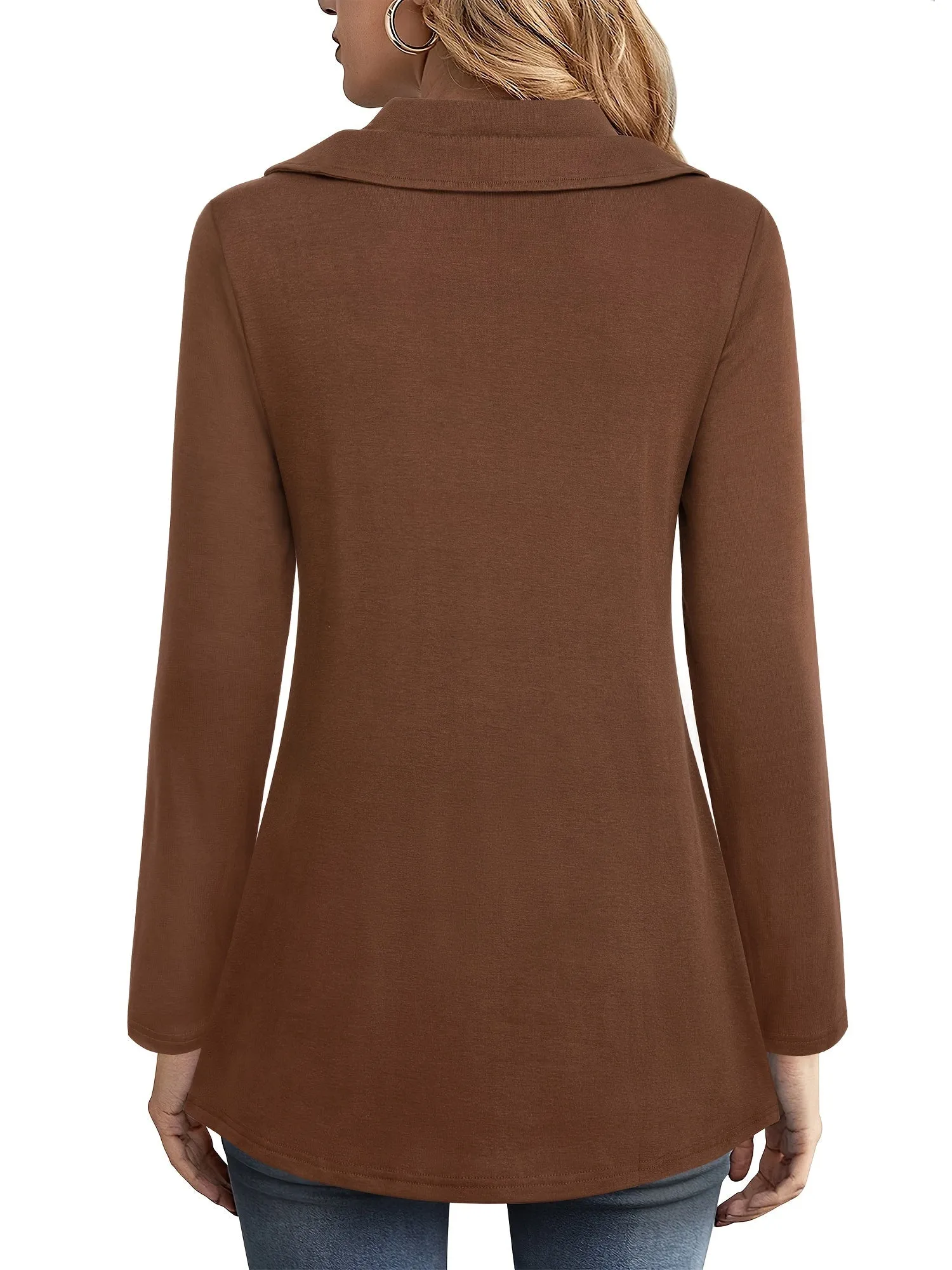 Women's Long Sleeve Sweatshirts - Casual Pullovers & Tunics for Fall/Winter