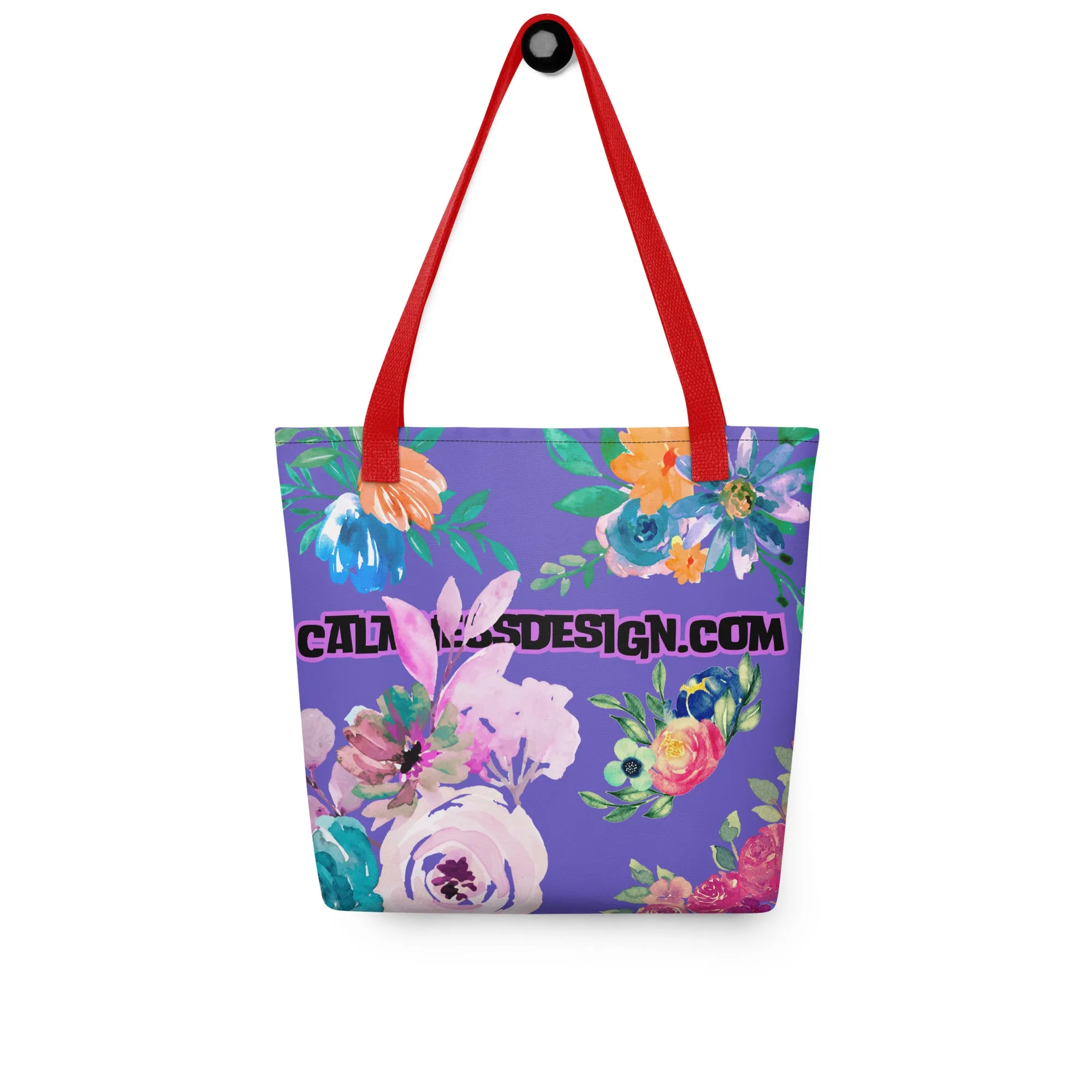 Wreaths Watercolor Flower Cutout, Calmness Designs, Calmnessdesign.COM,  Tote bag