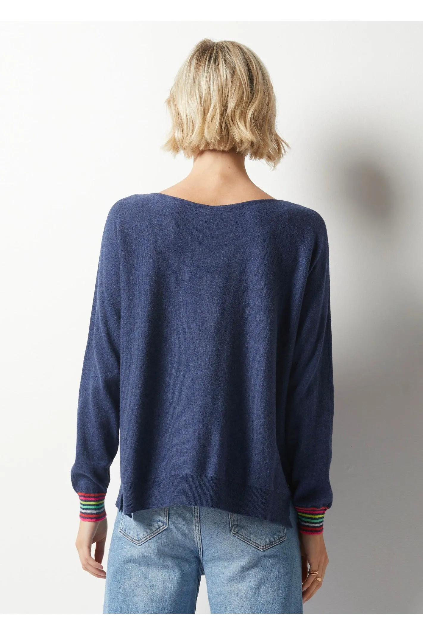 Zaket & Plover  Lovestruck Sweater  Denim