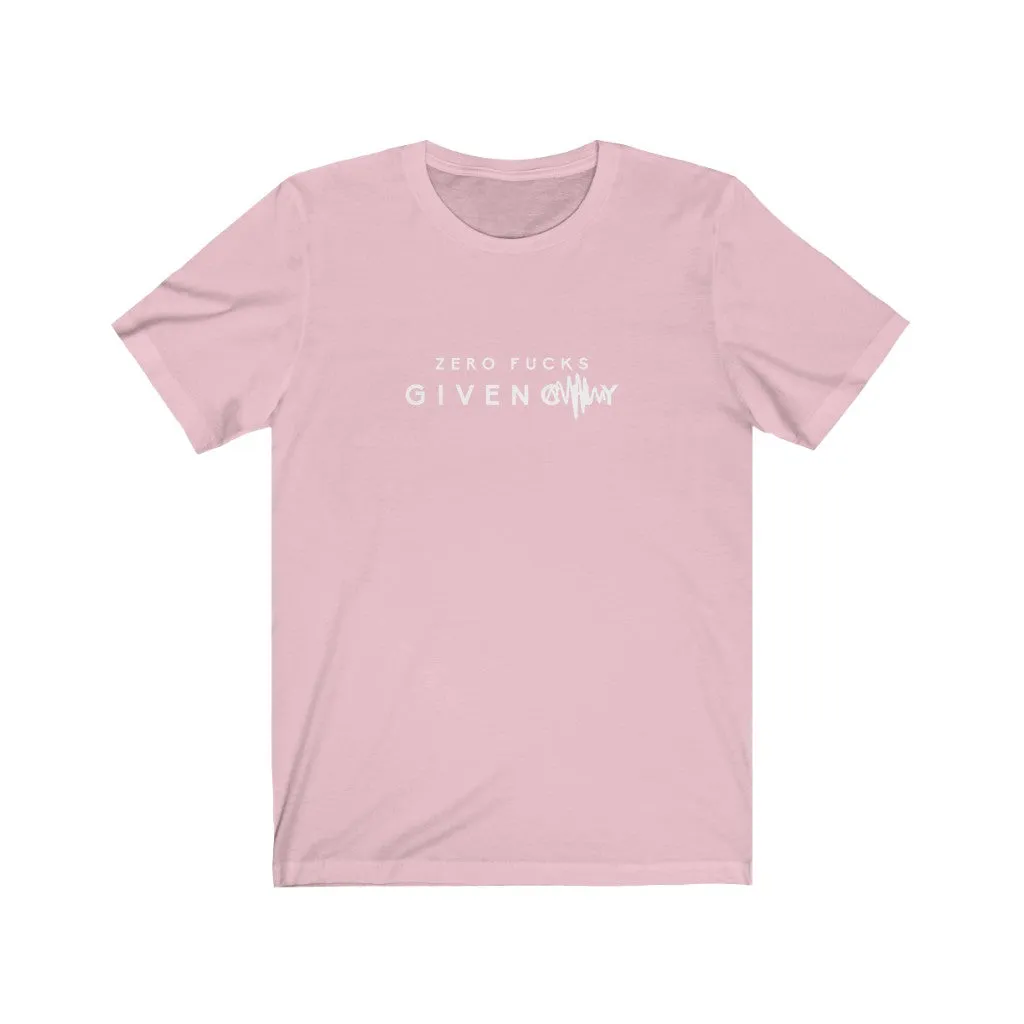 Zero Fucks T-Shirt - Trendy Kpop T-shirts - Kpop Classic T-Shirt